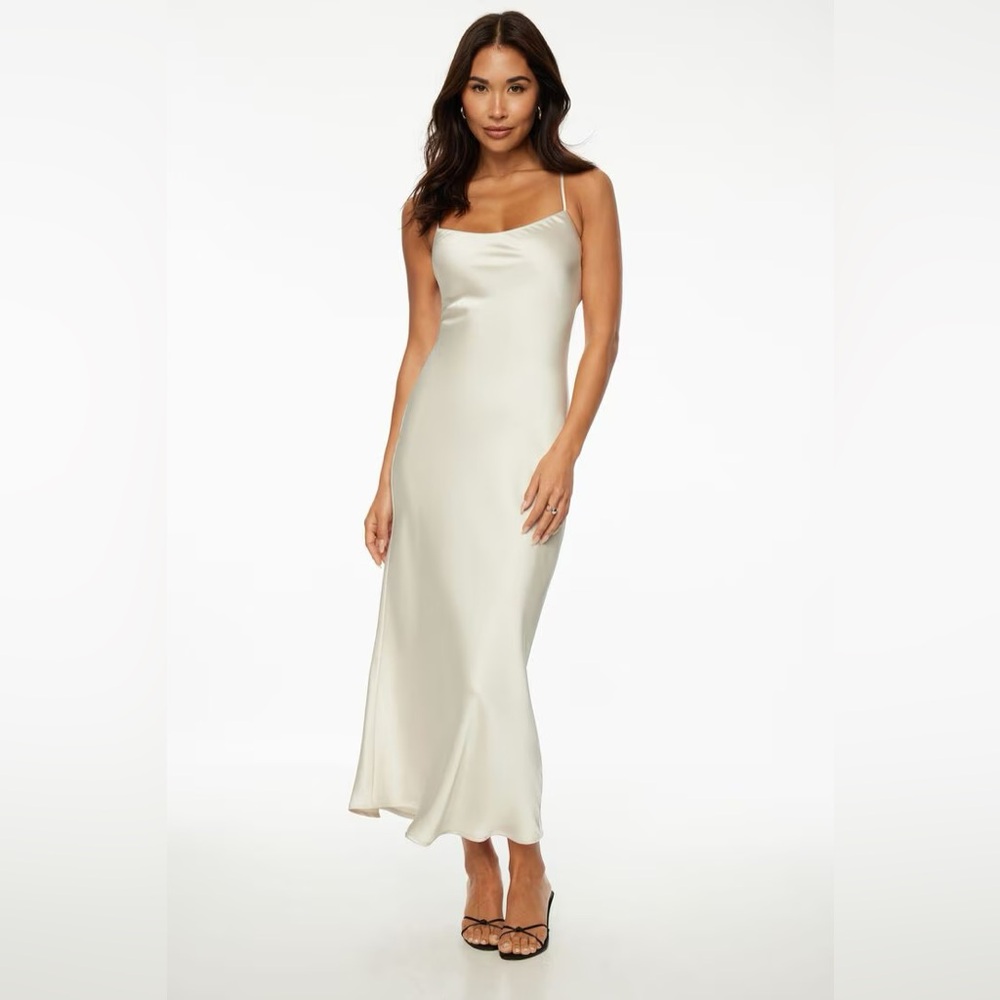 Satin Maxi Slip Dress